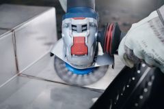Bosch - X-LOCK - Heavy Serisi Metal İçin Burgulu Tel Fırça 75*0,5 mm