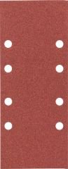 treşimli Zımpara Kağıdı 10'lu, 93 x 230 mm 120 Kum 8 Delik
