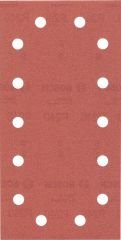 Bosch - Titreşimli Zımpara Kağıdı 10'lu, 115 x 230 mm 240 Kum 14 Delik