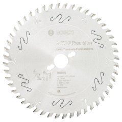 Bosch - Best Serisi Hassas Kesim Aşındırıcı Kaplamalı Lamine Panel için Daire Testere Bıçağı 250*30 mm 48 Diş
