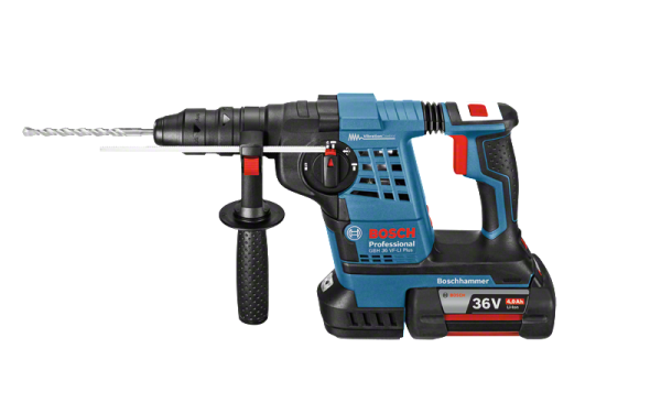 Bosch Professional GBH 36 V-LI Plus 4 Ah Çift Akülü Kırıcı/Delici - L-boxx Çantalı