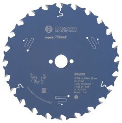 Bosch - Expert Serisi Ahşap için Daire Testere Bıçağı 184*20 mm 24 Diş