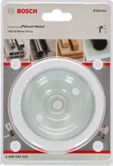 isi Ahşap ve Metal için Delik Açma Testeresi (Panç) 83 mm