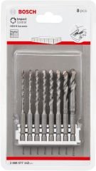 Bosch - HEX-9 Ceramic Altıgen Şaftlı Matkap Ucu 8'li Set - Click