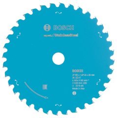 Bosch - Expert Serisi Paslanmaz Çelik için Daire Testere Bıçağı 185*20 mm 36 Diş