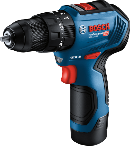 Bosch Professional GSB 12V-30 +39 parça vidalama setiAkülü Darbeli Delme Vidalama Makinesi