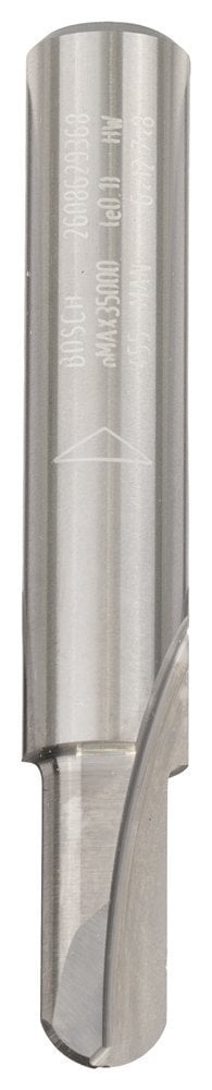 Bosch - Expert Serisi Ahşap İçin Çift Bıçaklı, Tam Sert Metal Boşluk Frezesi 8*6*50,8 mm