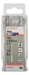 Bosch - HSS-G Metal Matkap Ucu 5,8*93 mm 10'lu Paket