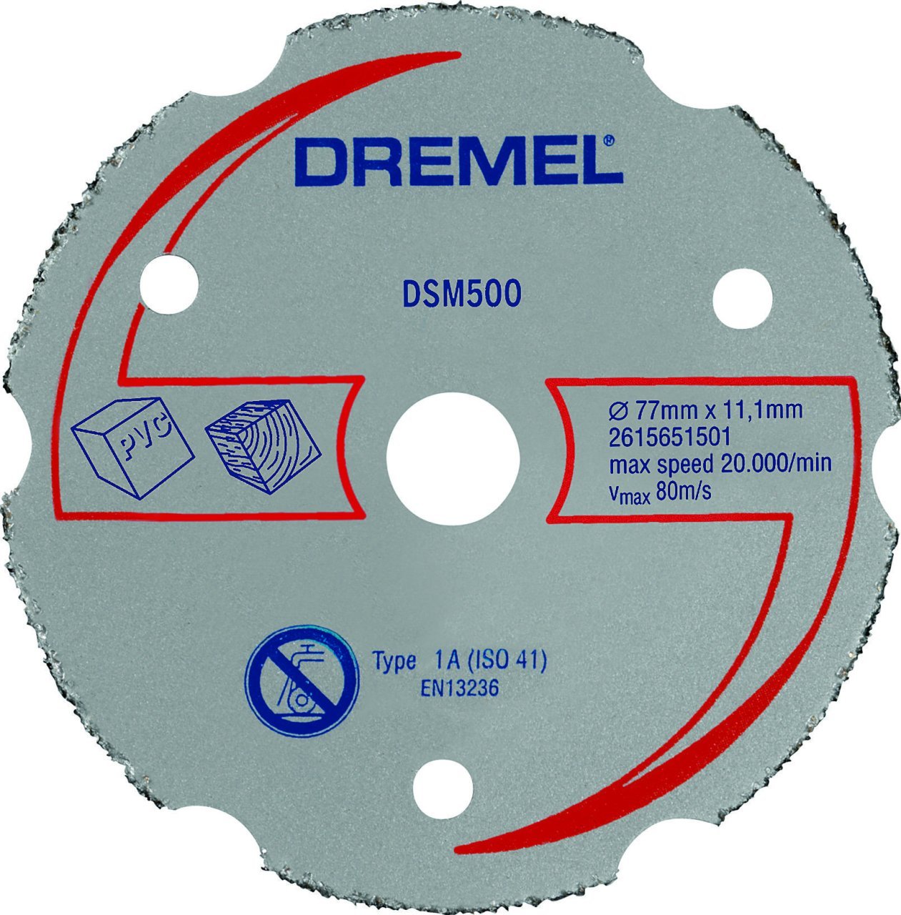 DREMEL® DSM20 çok amaçlı karpit kesme diski (DSM500)