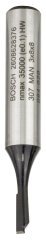 Bosch - Standard Seri Ahşap İçin Tek Oluklu, Sert Metal Düz Freze Ucu 8*3*51 mm