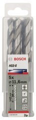 Bosch - HSS-G Metal Matkap Ucu 11,6*142 mm 5'li Paket