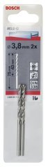 Bosch - HSS-G Metal Matkap Ucu 3,8*75 mm 2'li Paket