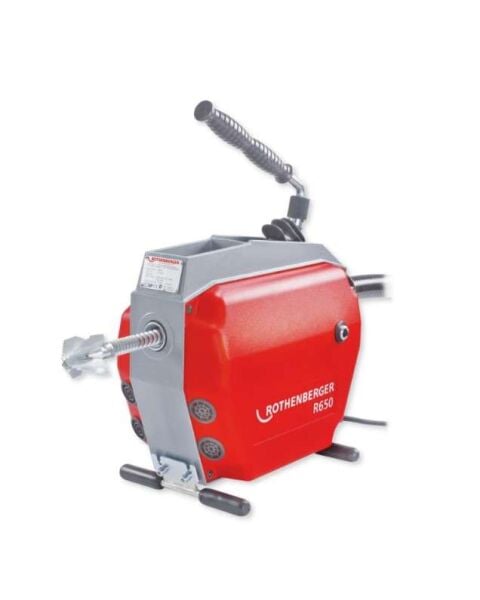 Rothenberger R 650 Kanal açma makinesi profesyonel 16+22 set