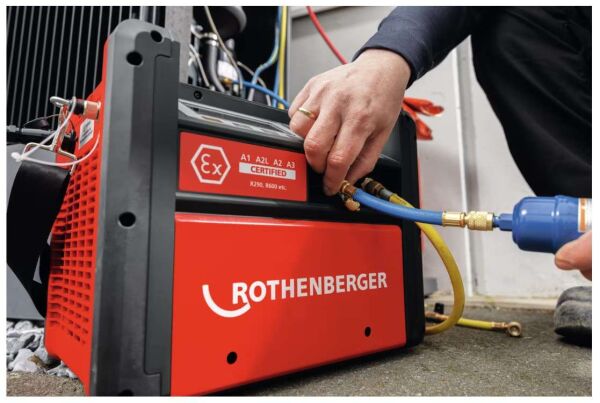 ROREC Pro A3, 230 V, EU soğutucu gaz geri toplama cihazı