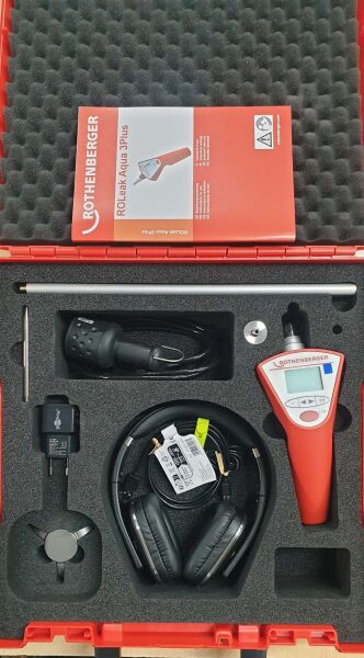 Roleak Aqua 3 Plus Akustik Dinleme Su Kaçak Tespit Cihazı