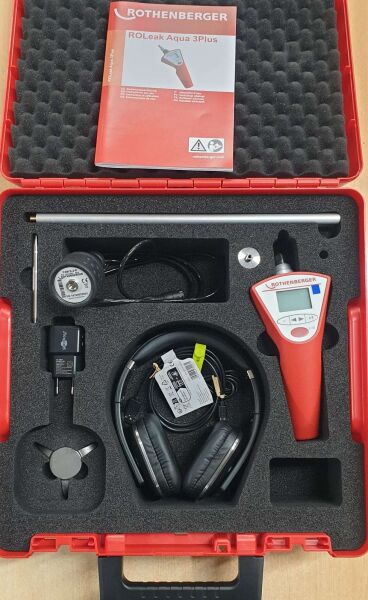 Roleak Aqua 3 Plus Akustik Dinleme Su Kaçak Tespit Cihazı