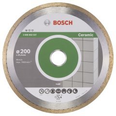 Bosch - Standard Seri Seramik İçin Elmas Kesme Diski 200 mm