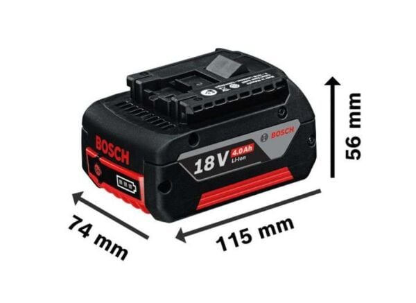 Bosch GSR 18V-45+GWS 18V-8+GBH 18V-22 3x18V4.0Ah Akülü Set