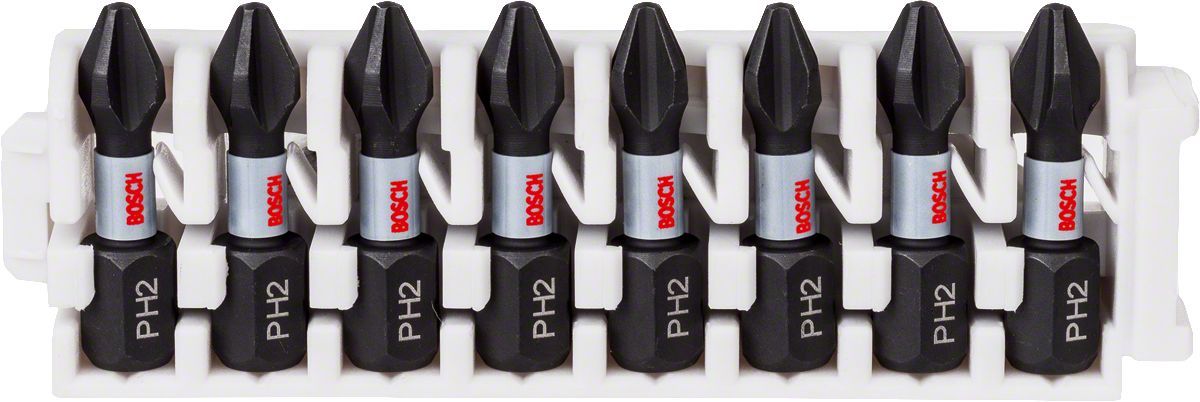 Bosch - Impact Control Serisi Vidalama Ucu 8'li PH2 *25mm