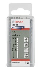 Bosch - HSS-Co Metal Matkap Ucu 3,8*75 mm 10'lu Paket