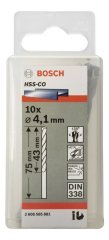 Bosch - HSS-Co Metal Matkap Ucu 4,1*75 mm 10'lu Paket