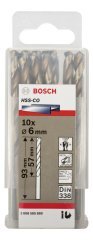 Bosch - HSS-Co Metal Matkap Ucu 6*93 mm 10'lu Paket