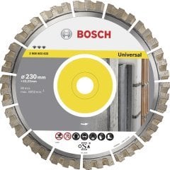Bosch - Best Serisi Genel Yapı Malzemeleri ve Metal İçin Elmas Kesme Diski 300 mm