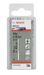 Bosch - HSS-Co Metal Matkap Ucu 7,8*117 mm 10'lu Paket