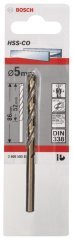 Bosch - HSS-Co Metal Matkap Ucu 5*86 mm 1'li Paket