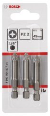 Bosch - Extra Hard Serisi Vidalama Ucu PZ 2*49 mm 3'lü