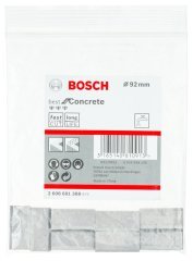 Bosch - Best Serisi Elmas Sulu Karot Uç Segmanı 92 mm İçin 6 Parça