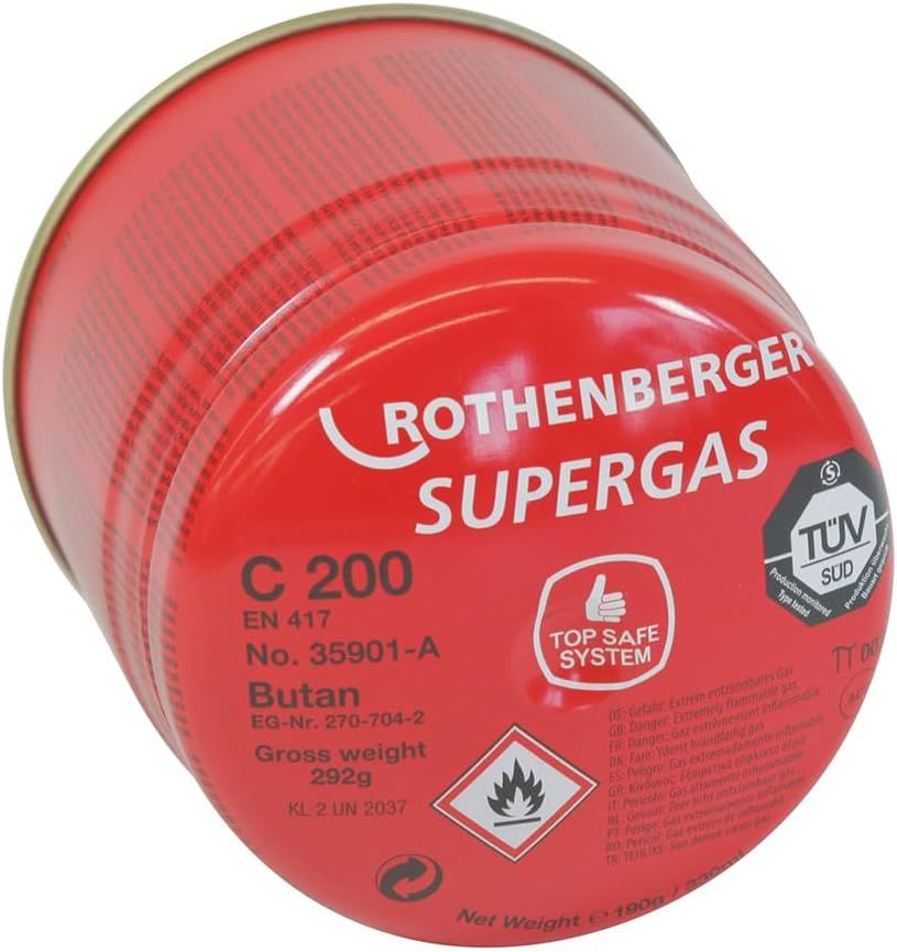 Rothenberger C 200 Süper Gaz Kartuşu 190 ml