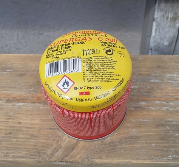 Rothenberger C 200 Süper Gaz Kartuşu 190 ml