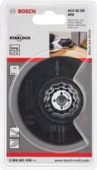 Bosch - Starlock - ACZ 85 EB - BIM Ahşap ve Metal İçin Segman Testere Bıçağı, Bombeli 1'li