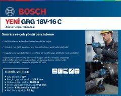Bosch Professional GRG 18V-16 C (2x4,0 Ah,L-BOXX) Akülü Perçin Tabancası
