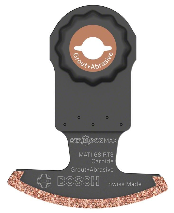Bosch - Starlock Max - MATI 68 RT3 - Carbide RIFF Zımpara Uçlu Segman Testere Bıçağı 30 Kum Kalınlığı 1'li