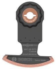 Bosch - Starlock Max - MATI 68 MT4 - Carbide RIFF Zımpara Uçlu Segman Testere Bıçağı 40 Kum Kalınlığı 1'li