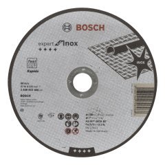 Bosch - 180*1,6 mm Expert Serisi Düz Inox (Paslanmaz Çelik) Kesme Diski (Taş) - Rapido
