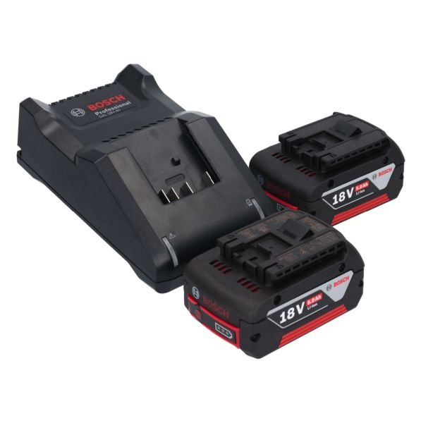 Bosch Professional GSB 18V-90 C (2x5.0Ah, GAL 18V-40, L-Boxx) Akülü Darbeli Delme Vidalama Makinesi